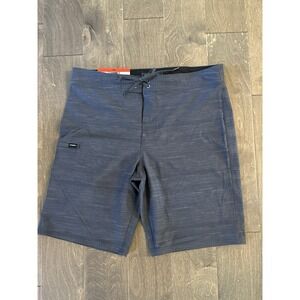 NEW Men's O'neill Boardshorts Size 34 Gray 10" Inseam